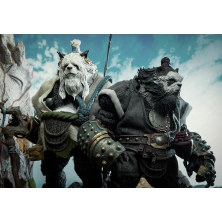 FURAY PLANET Panda Brothers 1/12 Scale Figure Two-Pack (With Bonus)
